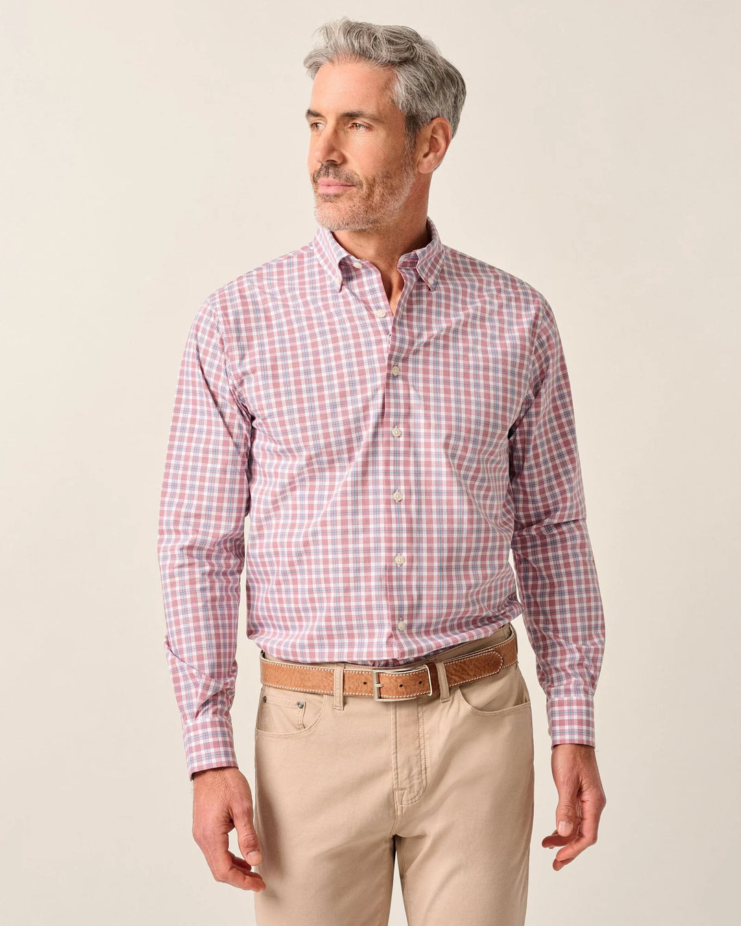 Johnnie-O - Brantley Shirt Malibu Red