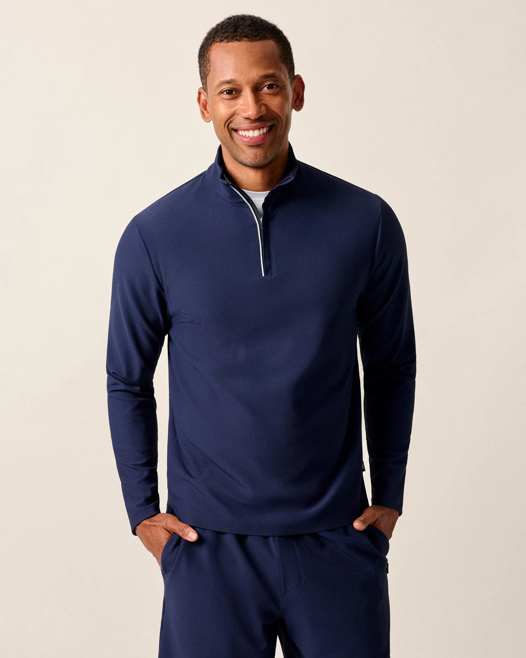 Johnnie-O - Hoppin 1/4 Zip Navy