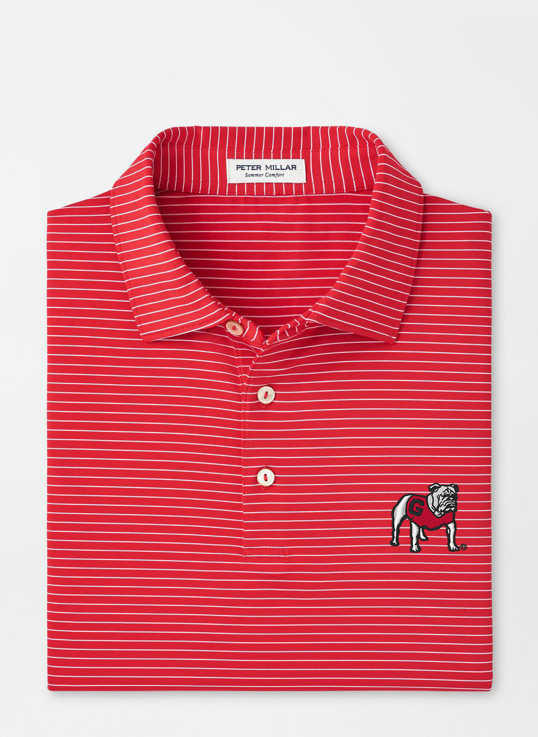 Peter Millar - Hemlock Polo UGA Red