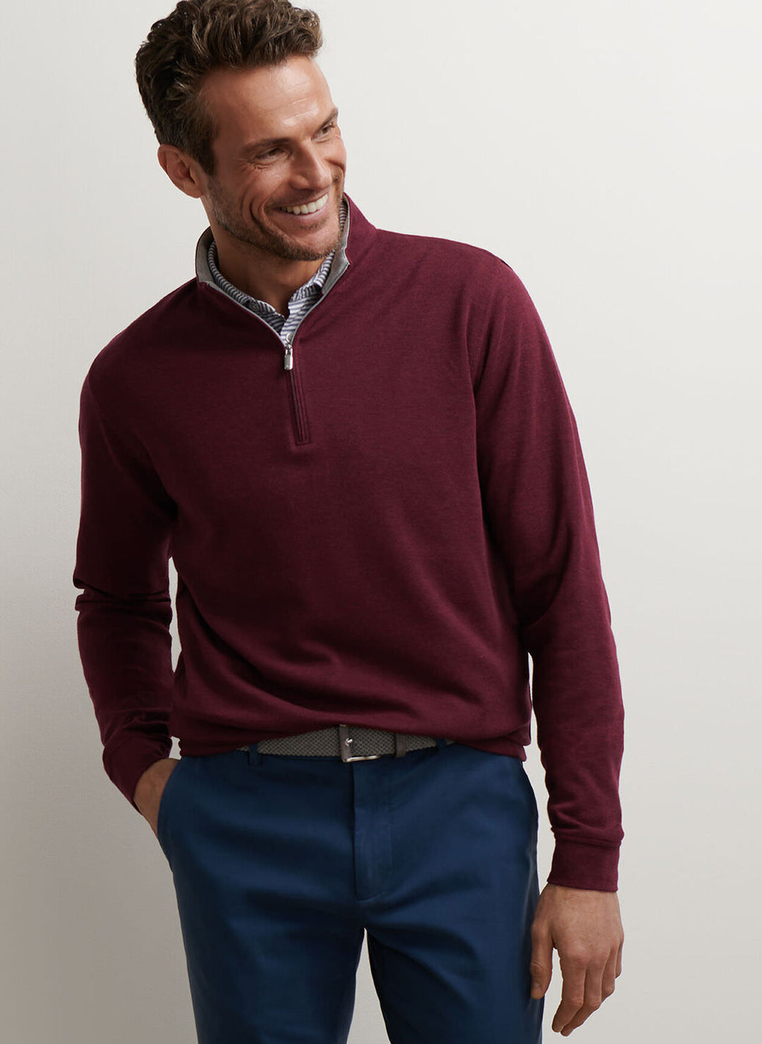 Peter Millar - Crown Comfort Pullover Autumn Foliage