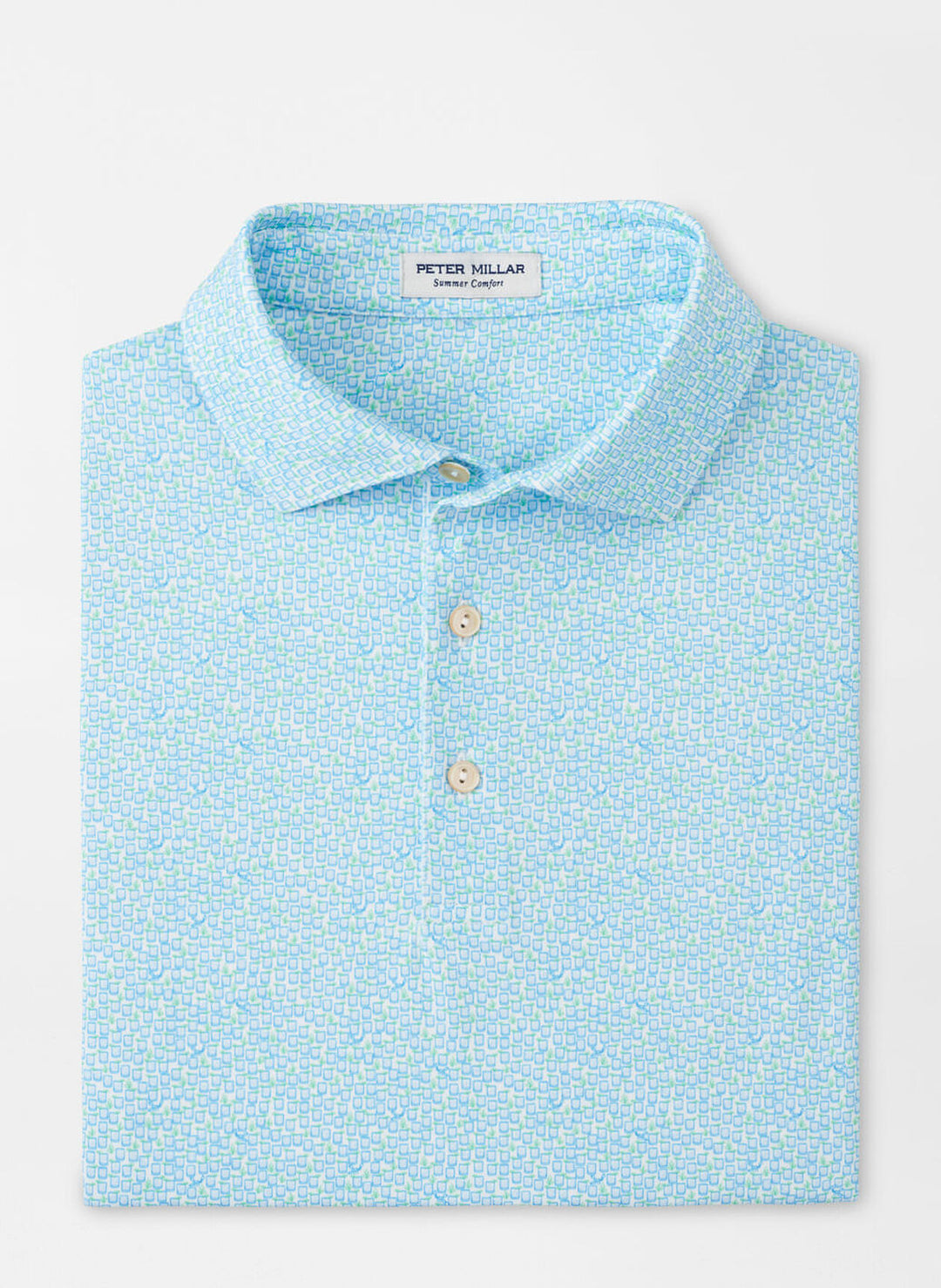 Peter Millar - Polo Mezcal White