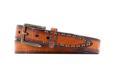 Martin Dingman - Belt Artisan Rivet Chestnut