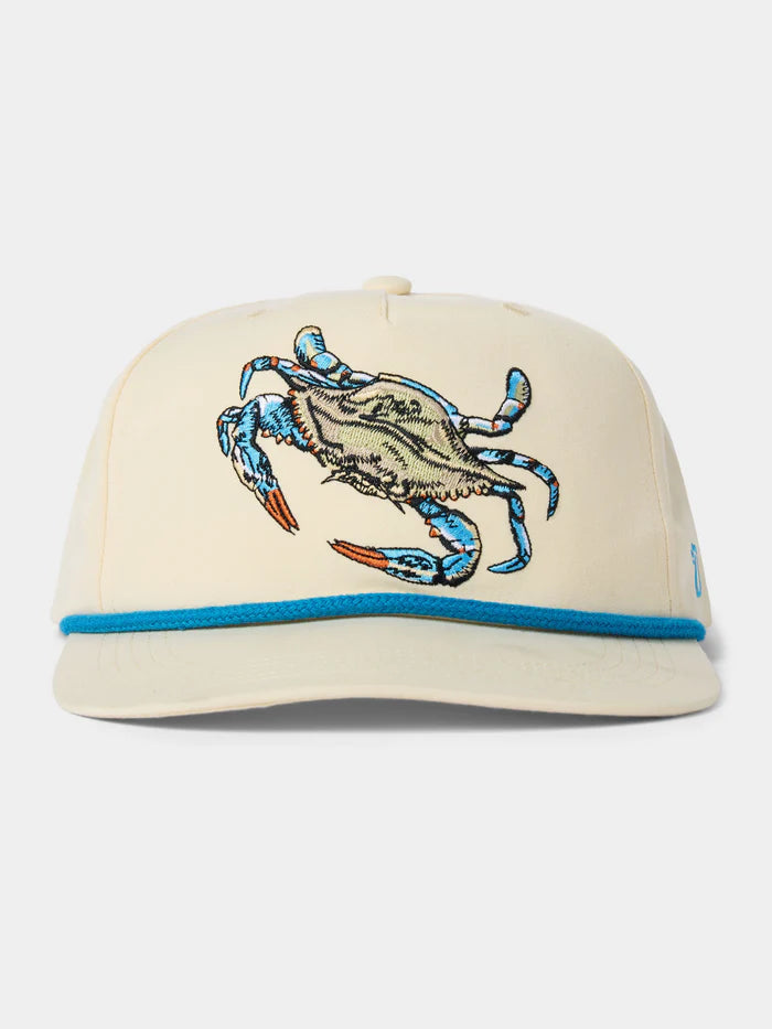 Duck Camp - Blue Crab Cap Ivory