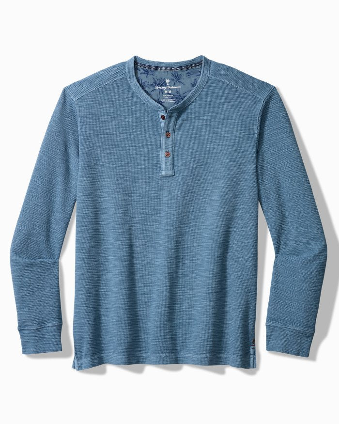 Tommy Bahama - Port Oasis Henley Vintage Blue