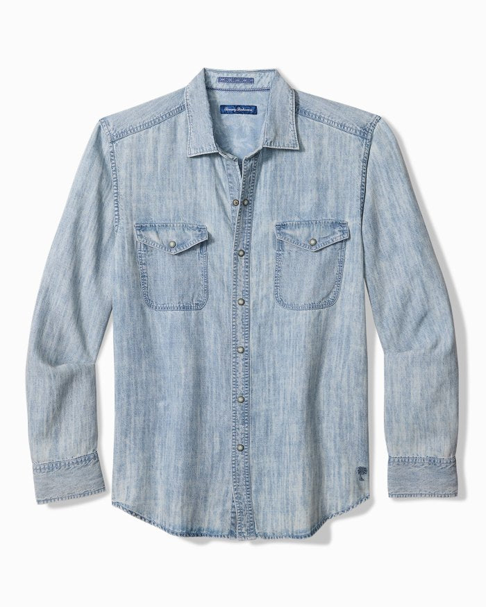 Tommy Bahama - Go West Shirt Light Indigo