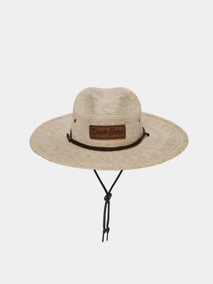 Duck Camp - Crushable Flats Hat Natural