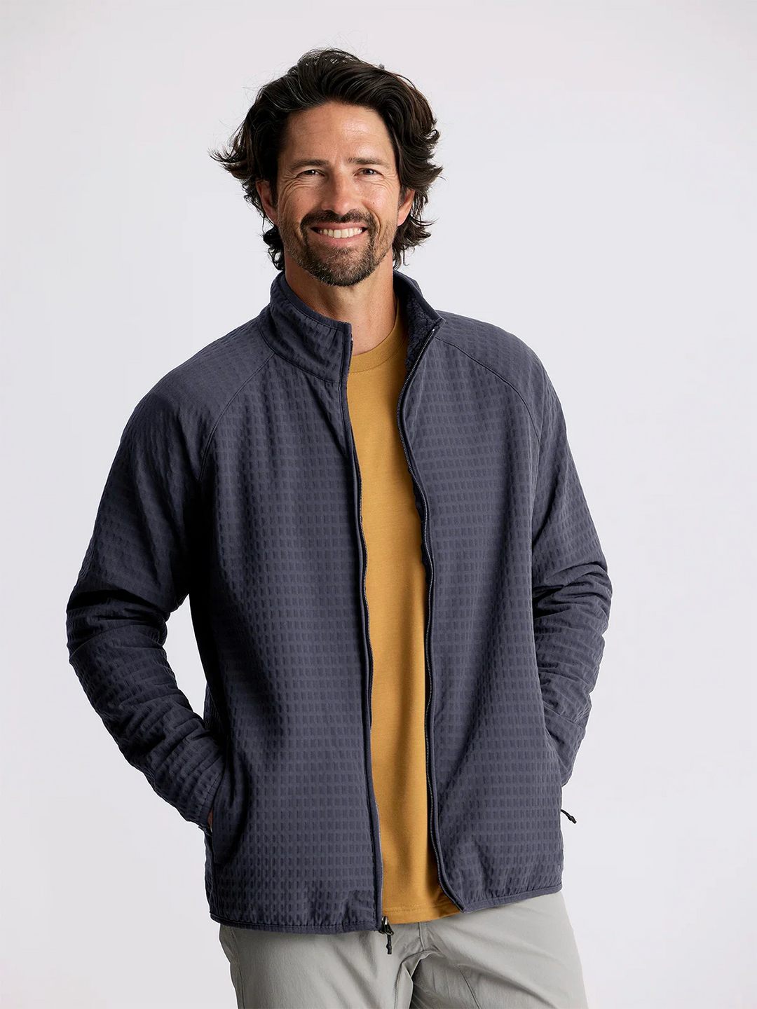 Free Fly - Gridback Fleece Jacket Stormcloud