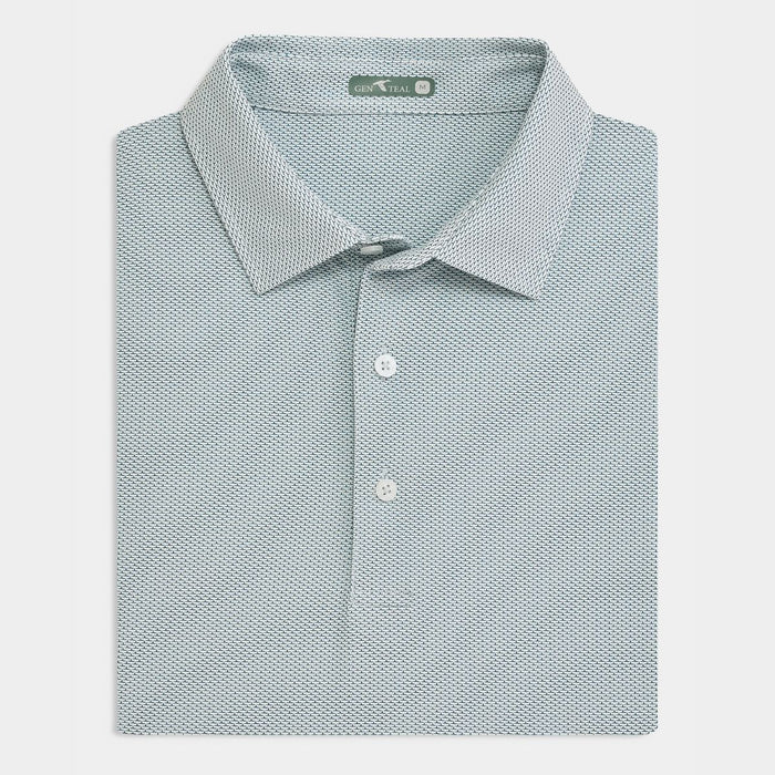 GenTeal - Brick Jacquard Polo