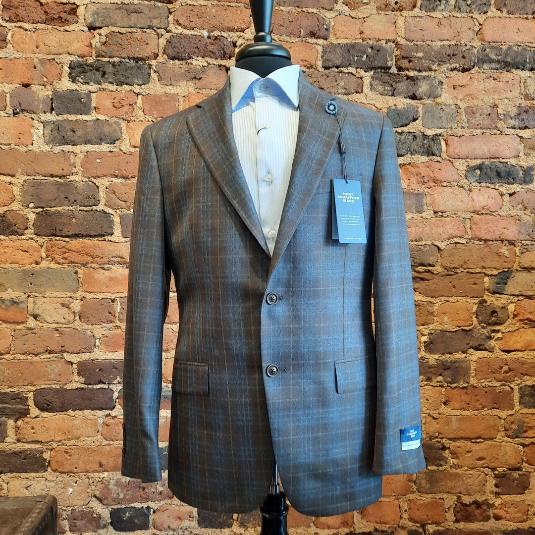Hart Schaffner Marx - Sport Coat Chocolate Plaid