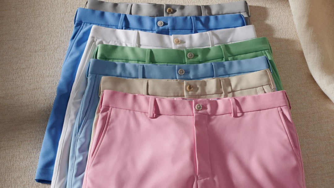 Bright Shorts Lined Up