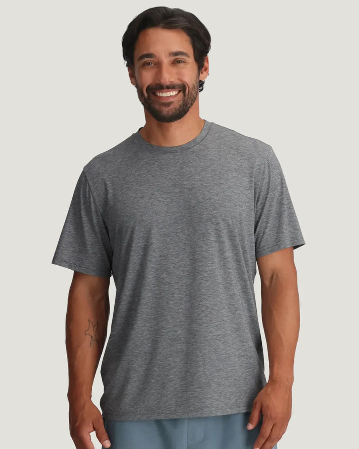 Free Fly - Elevate T-shirt Gray