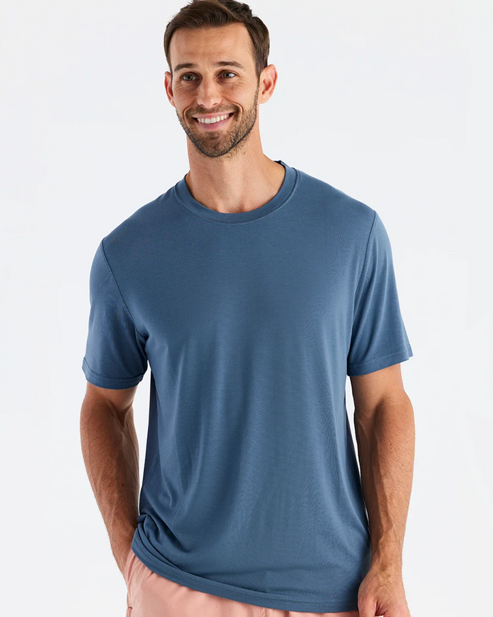 Free Fly - Motion Tee Slate Blue
