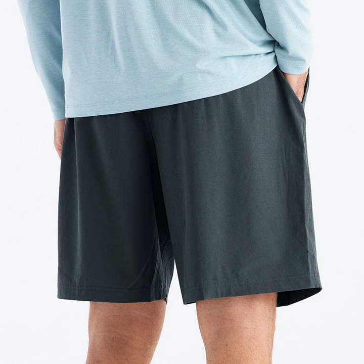 Free Fly - Breeze Short 8" Storm Cloud