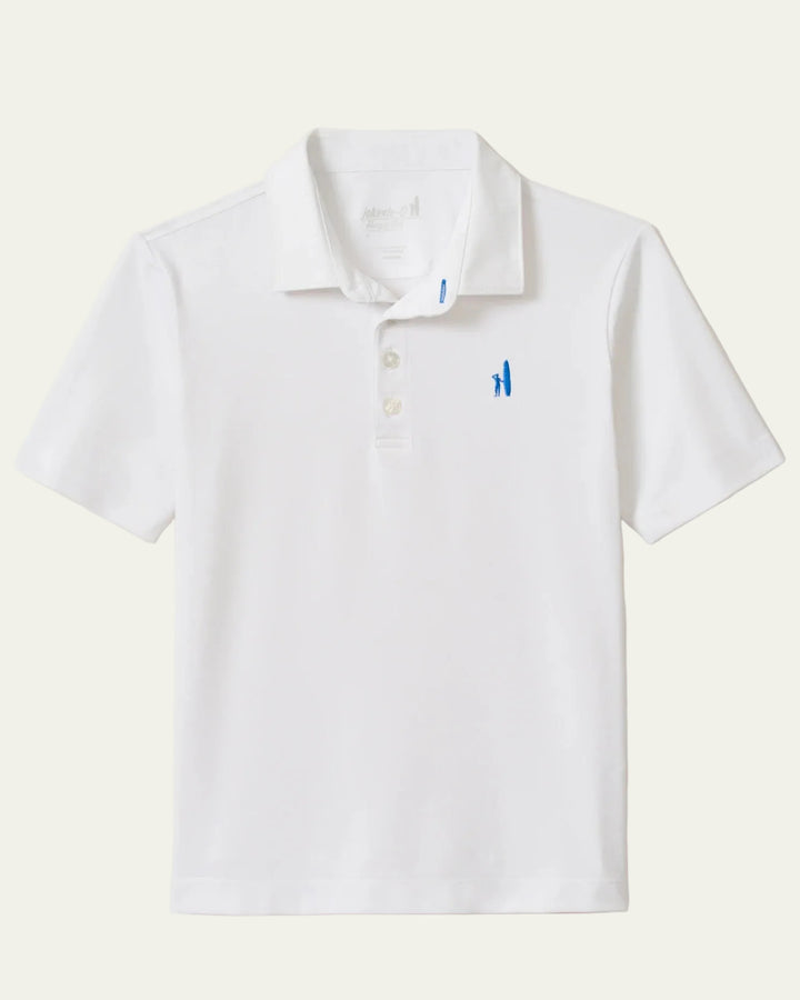 Johnnie-O - Stevie Jr. Polo White