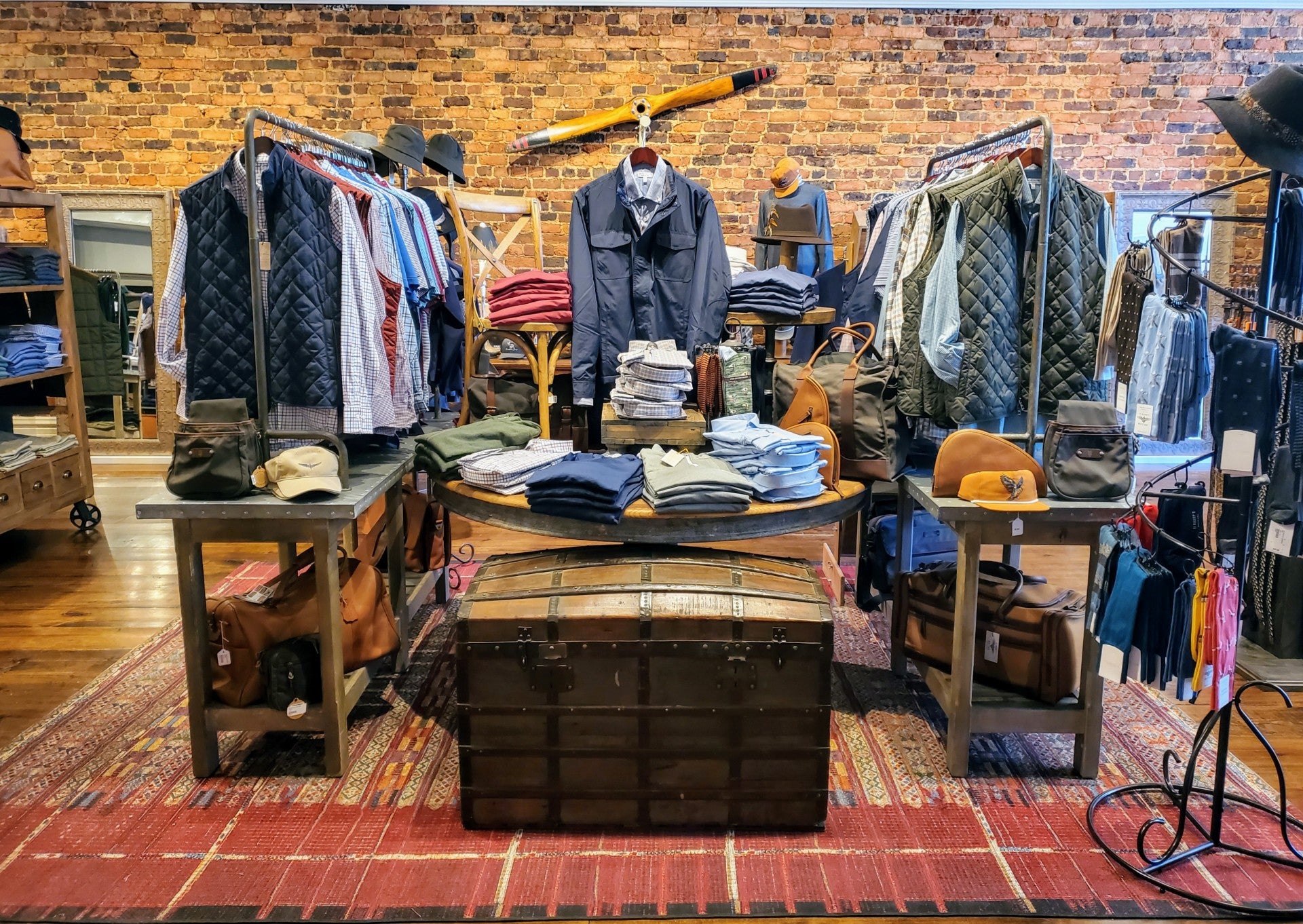 Picture of merchandise inside TJ Bishop's Store