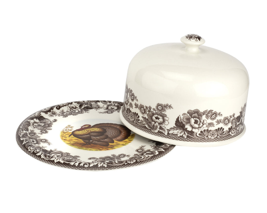 Spode - Platter & Dome Turkey