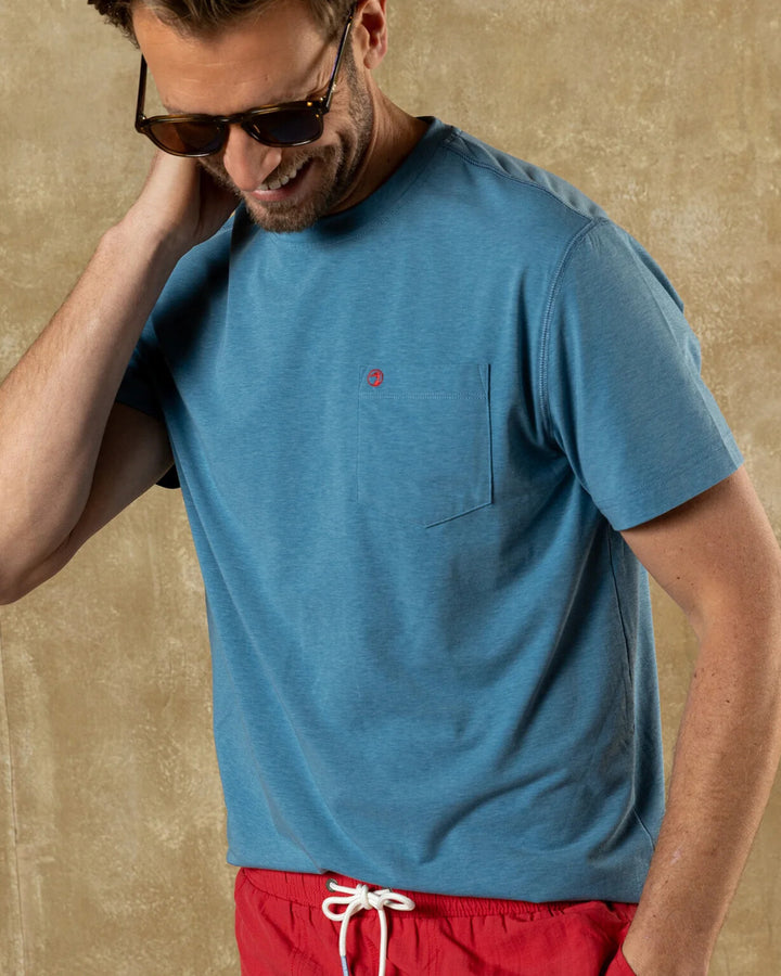 Duck Head - Windward T-shirt Sunwashed Blue