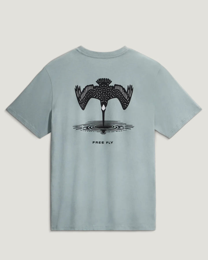 Free Fly - Dive Bomb T-shirt Ocean Mist