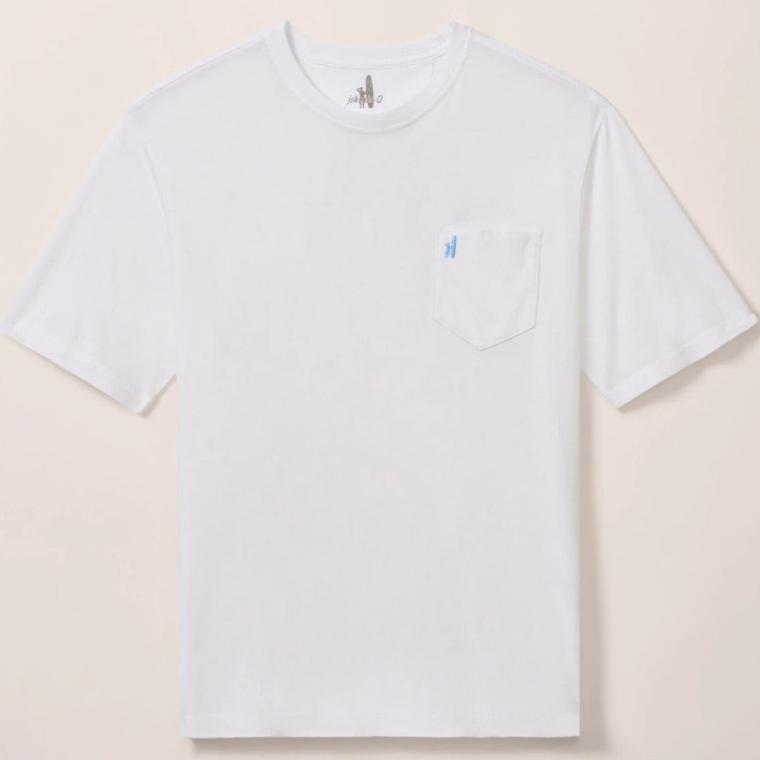 Johnnie-O - T-Shirt Dale 2.0 White