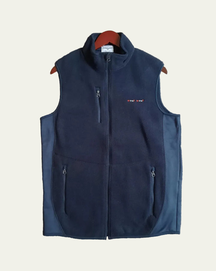 TJ Bishop's - Woof Woof Vest Black