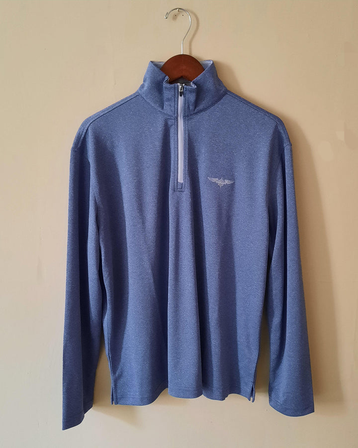 TJ Bishop's - Navy 1/4 Zip
