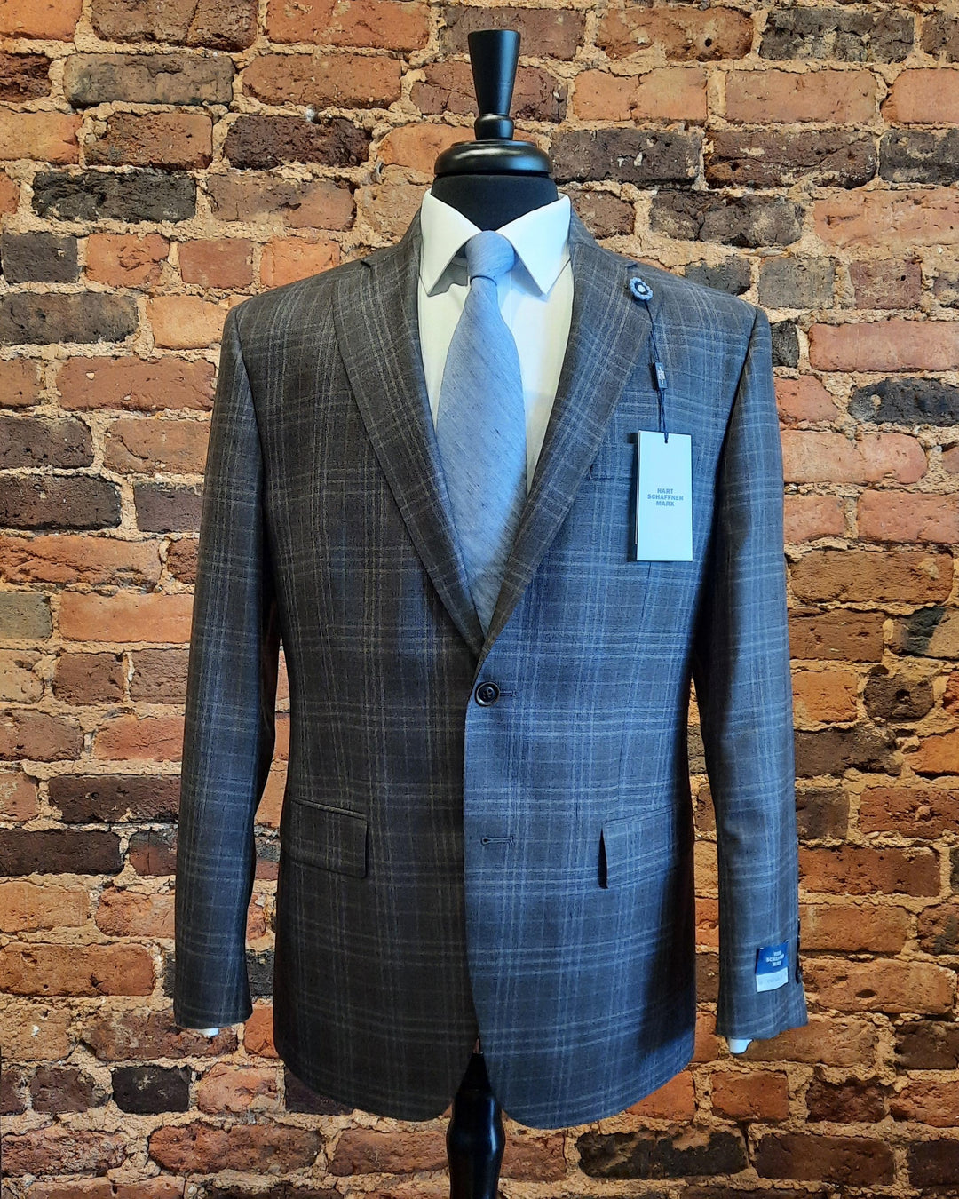 Hart Schaffner Marx - Gray/Brown Sport Coat