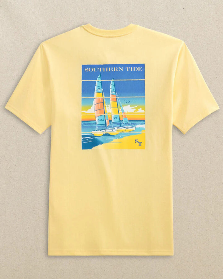 Southern Tide - Beachside Catamarans T-shirt