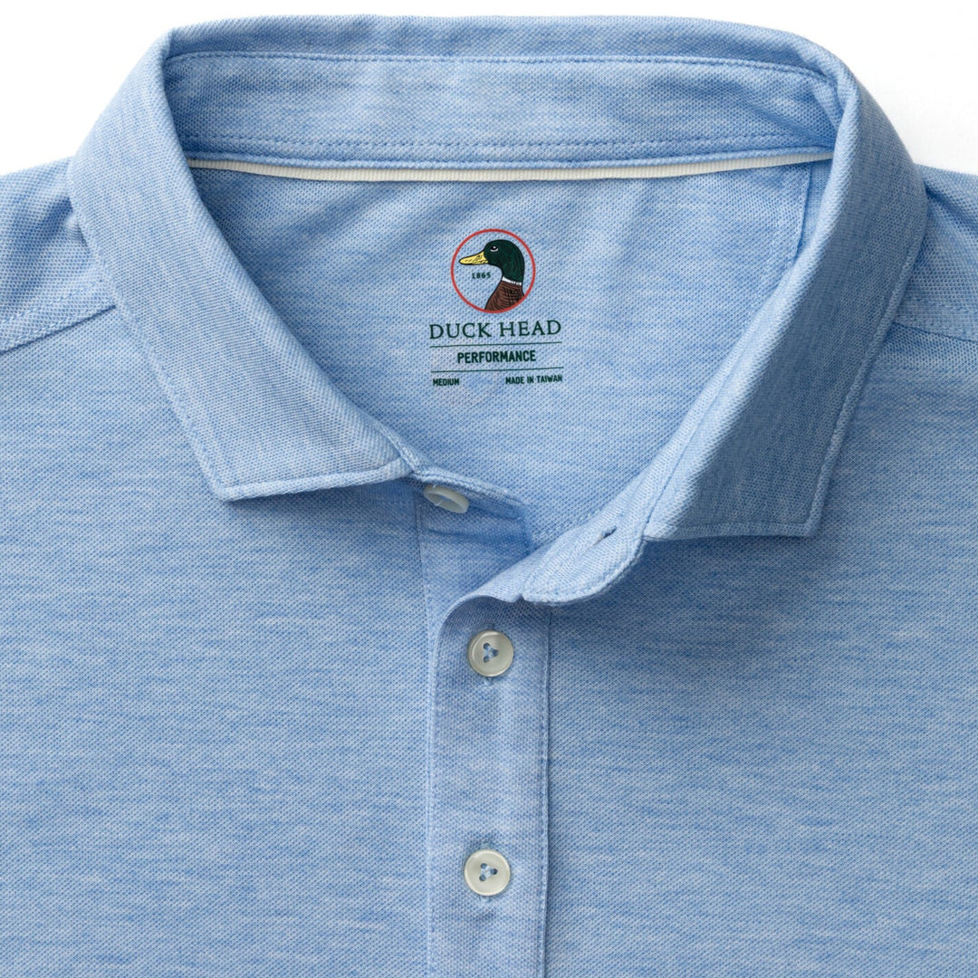 Duck Head - Summerford Pique Polo Serenity Blue
