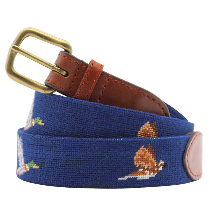 Smathers & Branson - Game Birds Belt Classic Navy