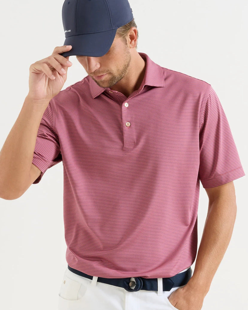 Peter Millar - Bolt Polo Chili Red