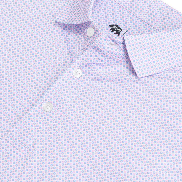 Onward Reserve - League Print Polo Azurine