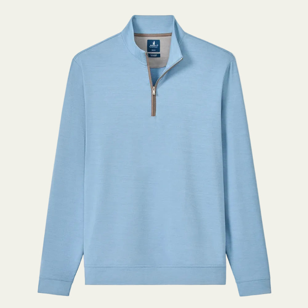 Johnnie-O - Sof Tech 1/4 Zip Carbon Fiber