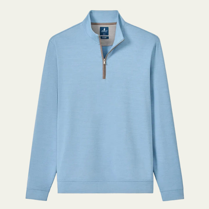 Johnnie-O - Sof Tech 1/4 Zip Carbon Fiber
