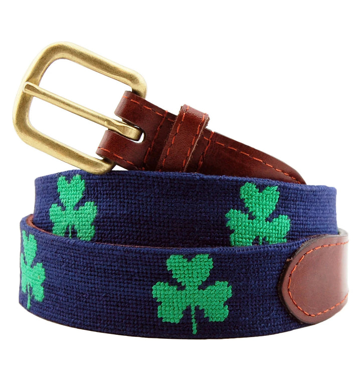 Smathers & Branson - Shamrock Belt Dark Navy