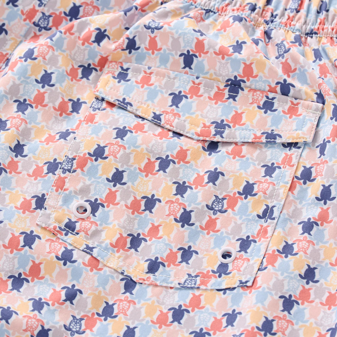 Johnnie-O - Shelly Swim Trunks White