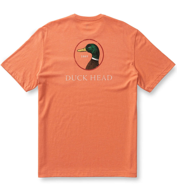 Duck Head - Logo T-shirt Coral Heather