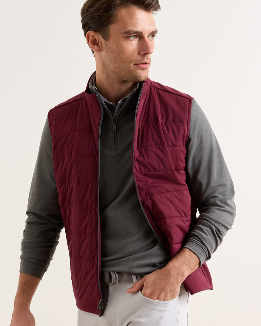 Peter Millar - Fuse Hybrid Vest Bordeaux
