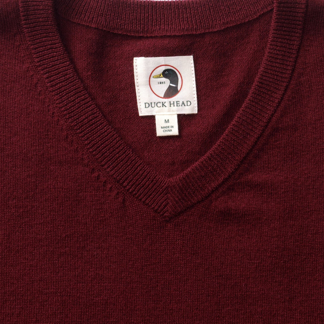 Duck Head - Buckley Sweater Burgundy