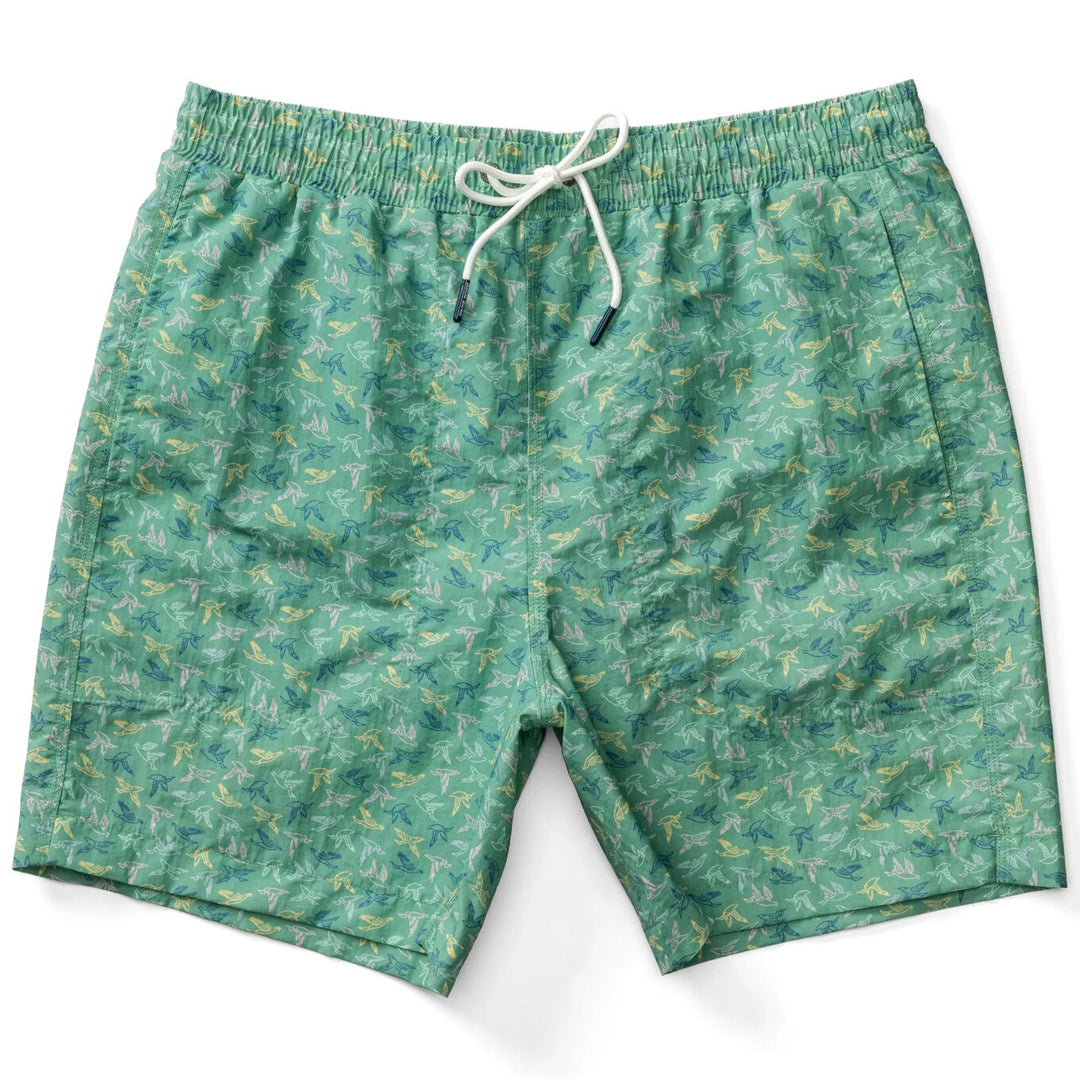 Duck Head - Sailport Swim Aspen Green
