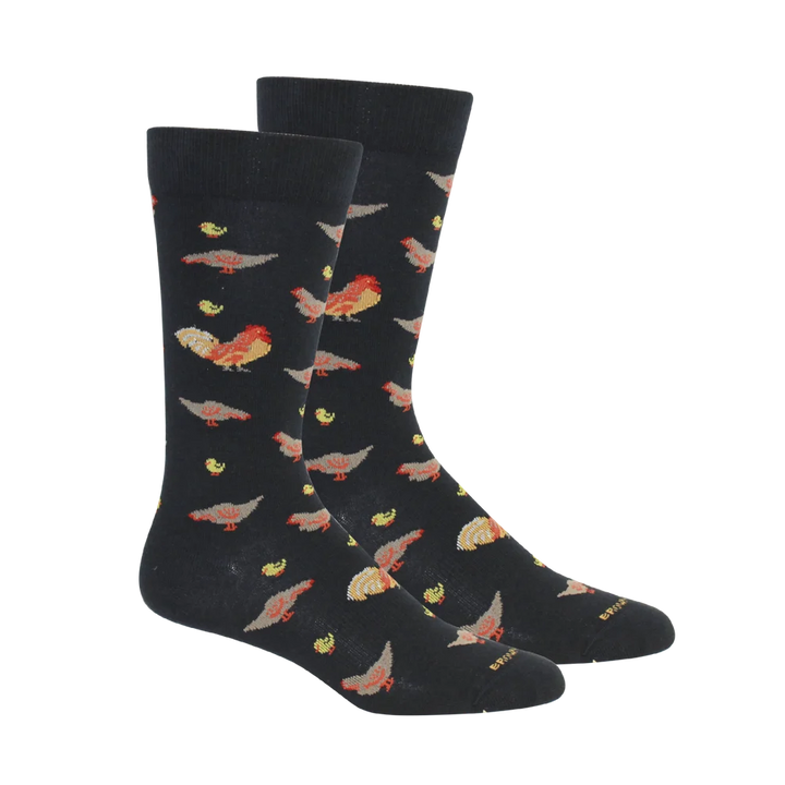 Brown Dog - Socks Chickens