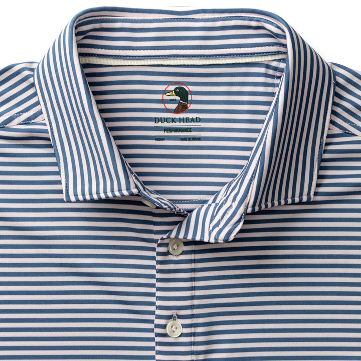 Duck Head - Long Drive Polo Blue Horizon