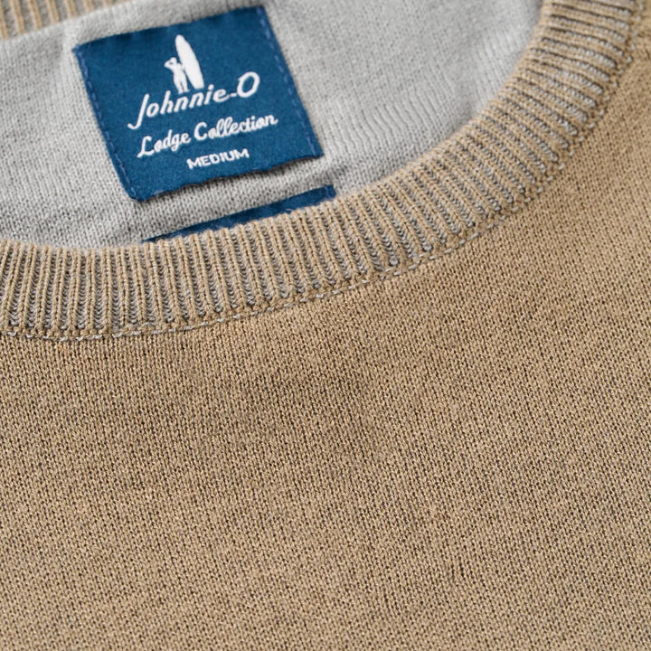 Johnnie-O - Plaited Crew Sweater Hearth