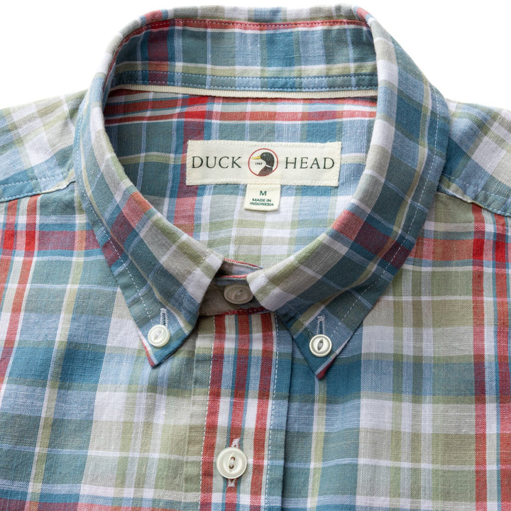 Duck Head - Sport Shirt Sunwashed Blue