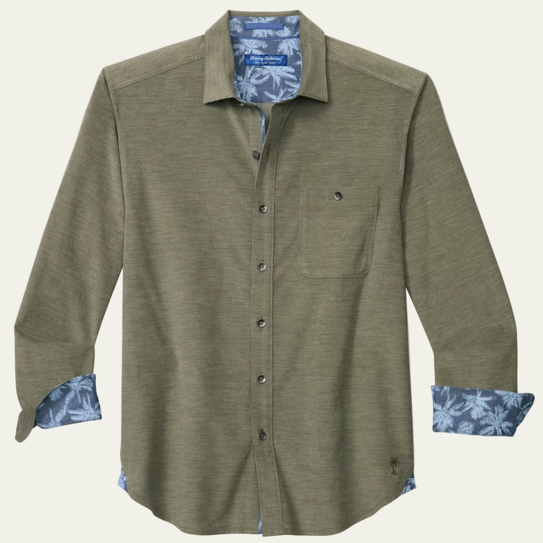 Tommy Bahama - Heather Bay Shirt Palm Moss