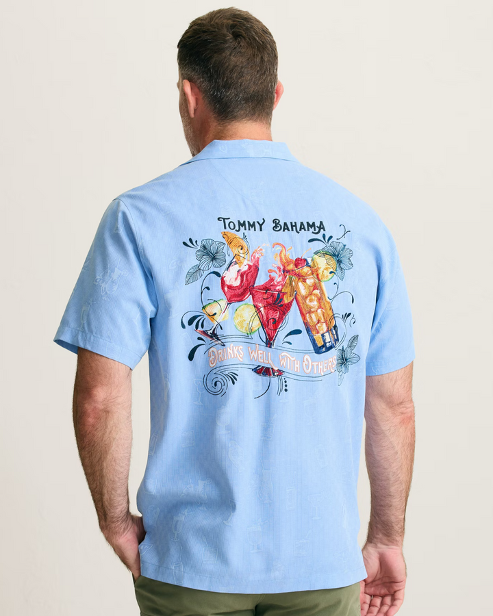 Tommy Bahama - Drinks Well with Others Camp Shirt