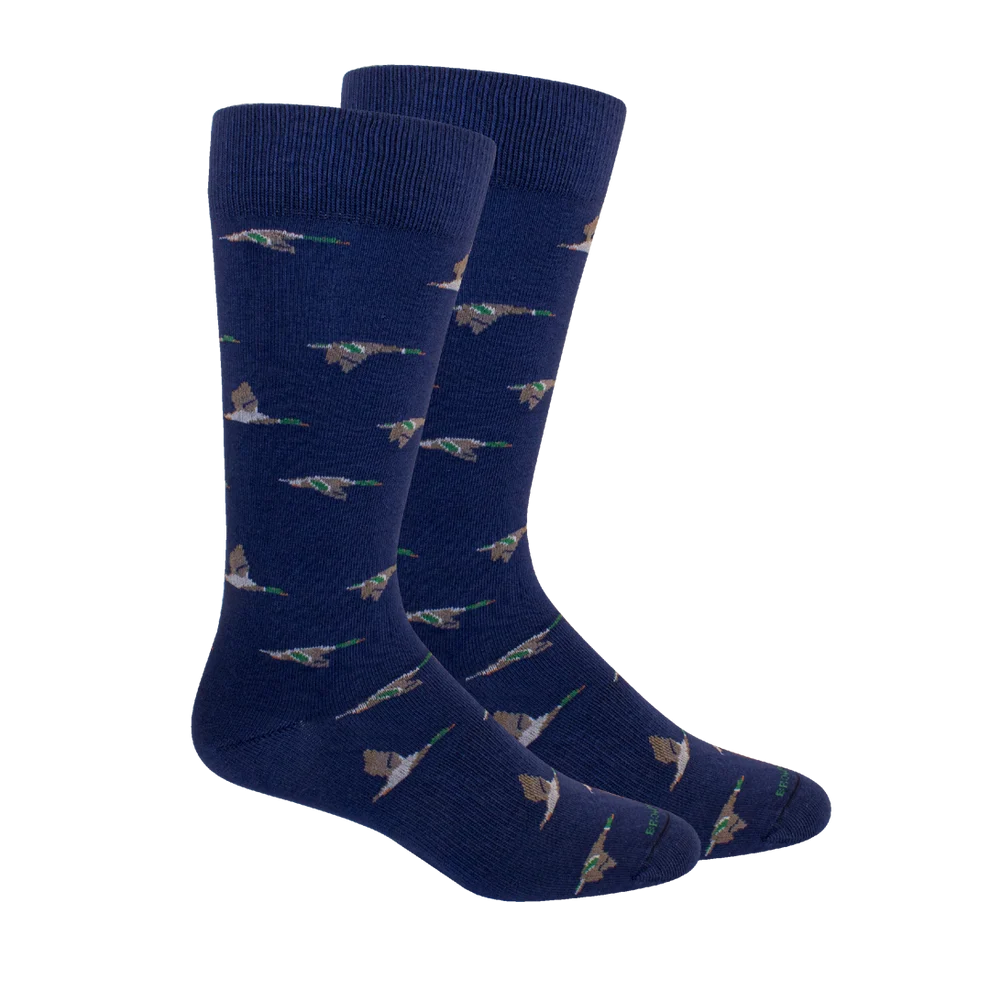 Brown Dog - Socks Mallard Insignia Blue