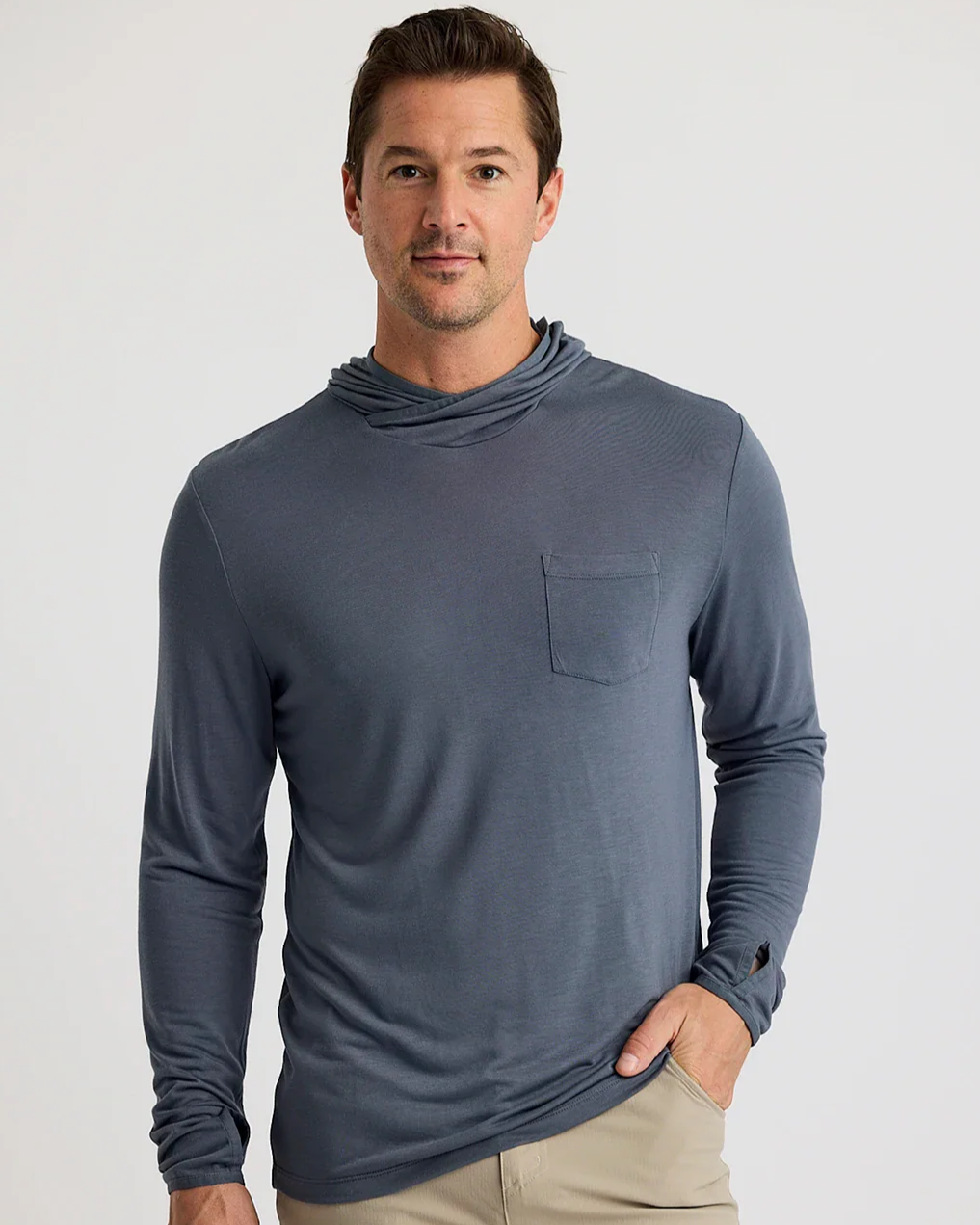 Free Fly - Lightweight Hoodie Stormcloud