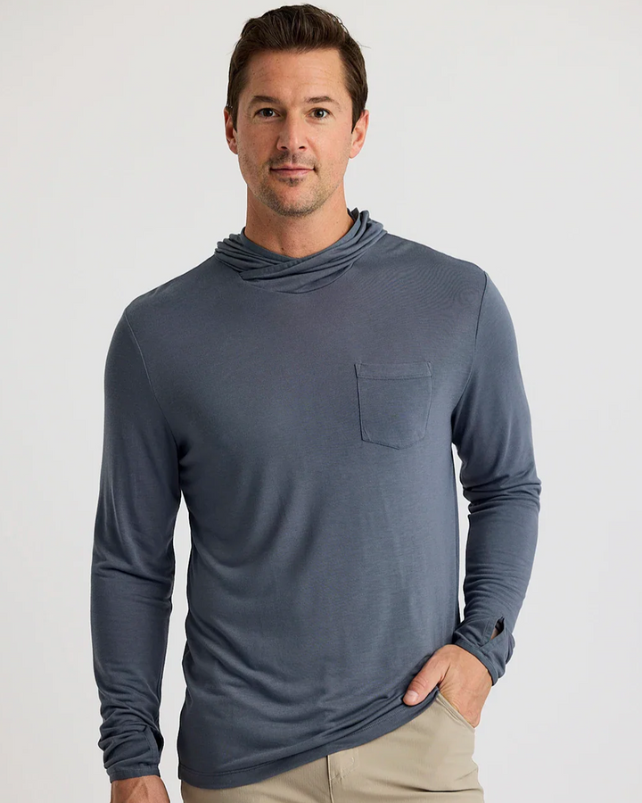 Free Fly - Lightweight Hoodie Stormcloud