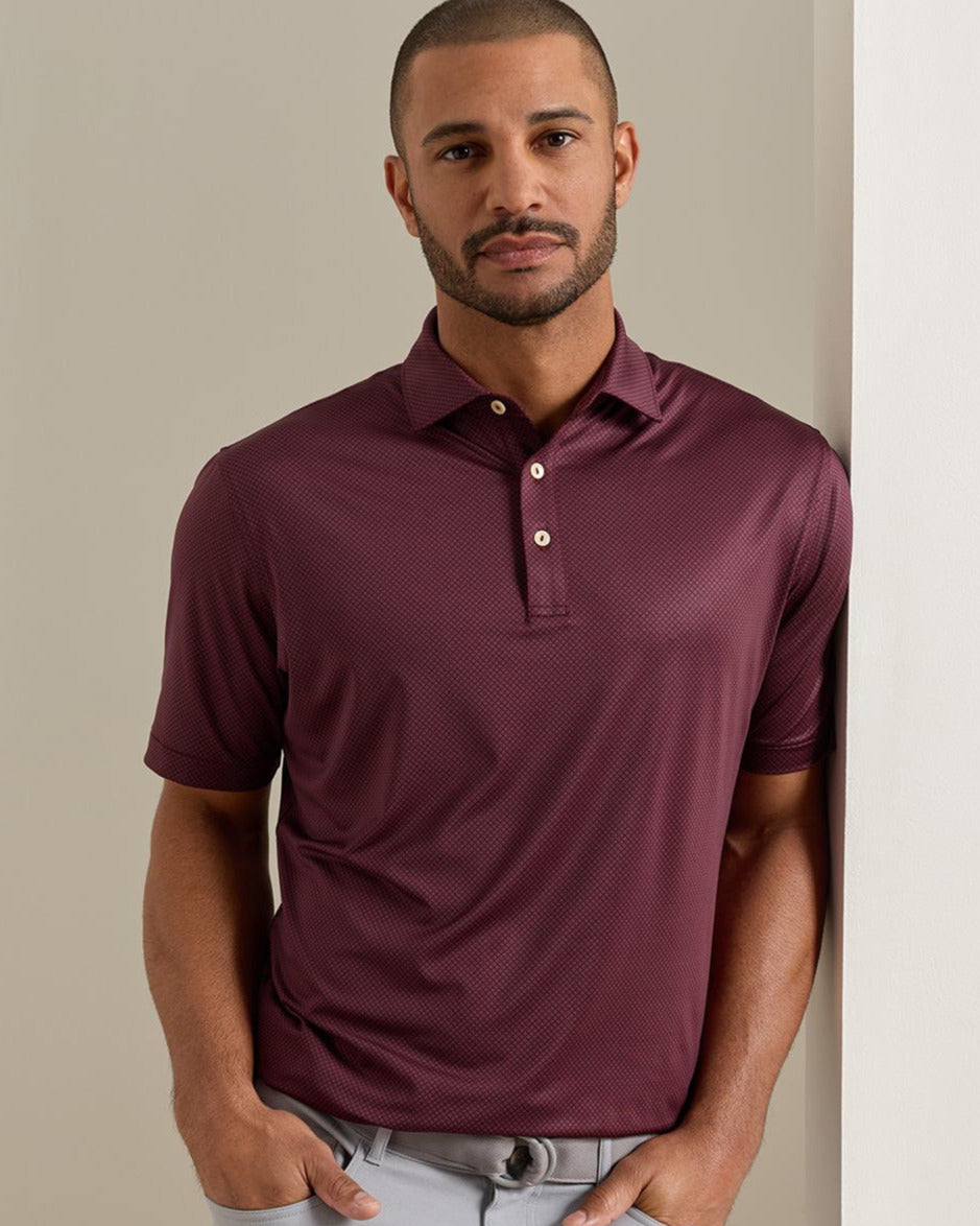 Peter Millar - Fulton Polo Bordeaux