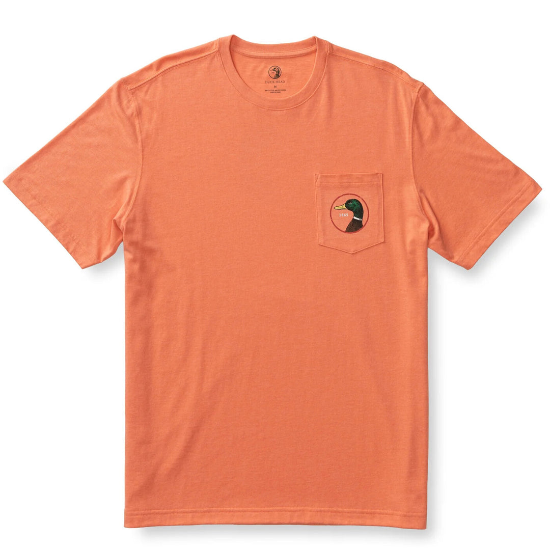 Duck Head - Logo T-shirt Coral Heather